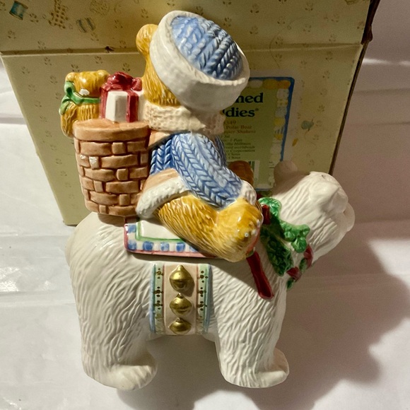 Cherished Teddies Polar Bear Salt and Pepper Shaker - Picture 2 of 10